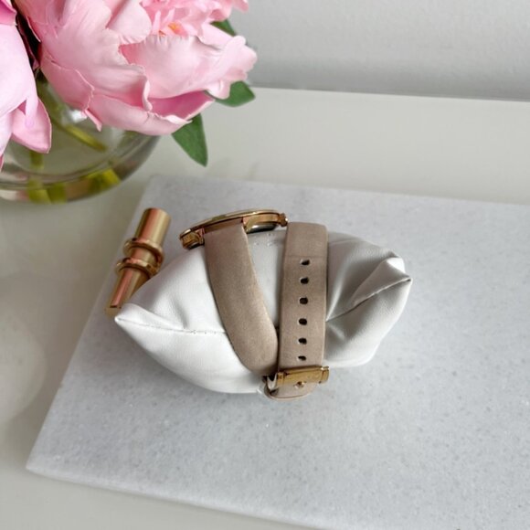 Michael Kors Women's Casual Beige Strap Watch MK2554 - Picture 6 of 14